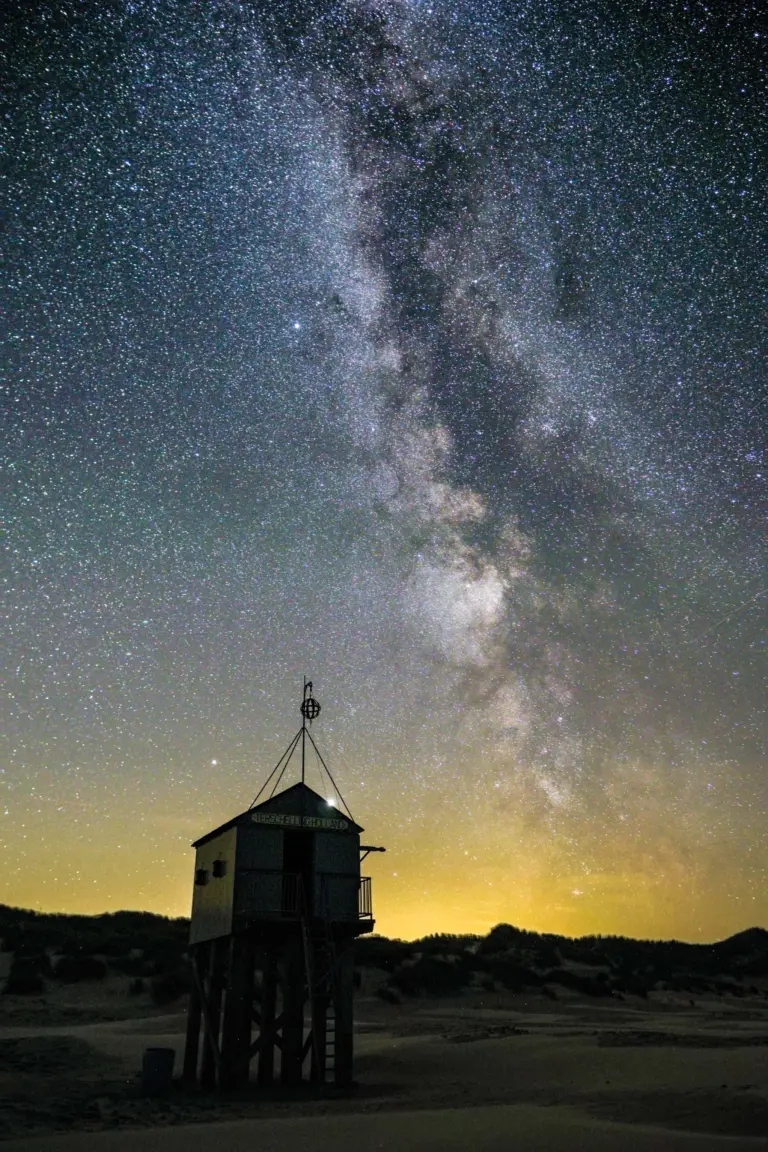 Kopie van huisje met de melkweg